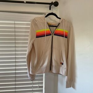 Aviator Nation 5 Stripe Hoodie